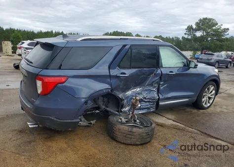 2021 Ford Explorer Platinum из США, поврежденный, VIN 1FM5K8HC3MGC37300